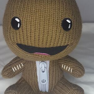 PlayStation Sackboy Padded Plush Doll Stubbins Sitter LittleBigPlanet 2018